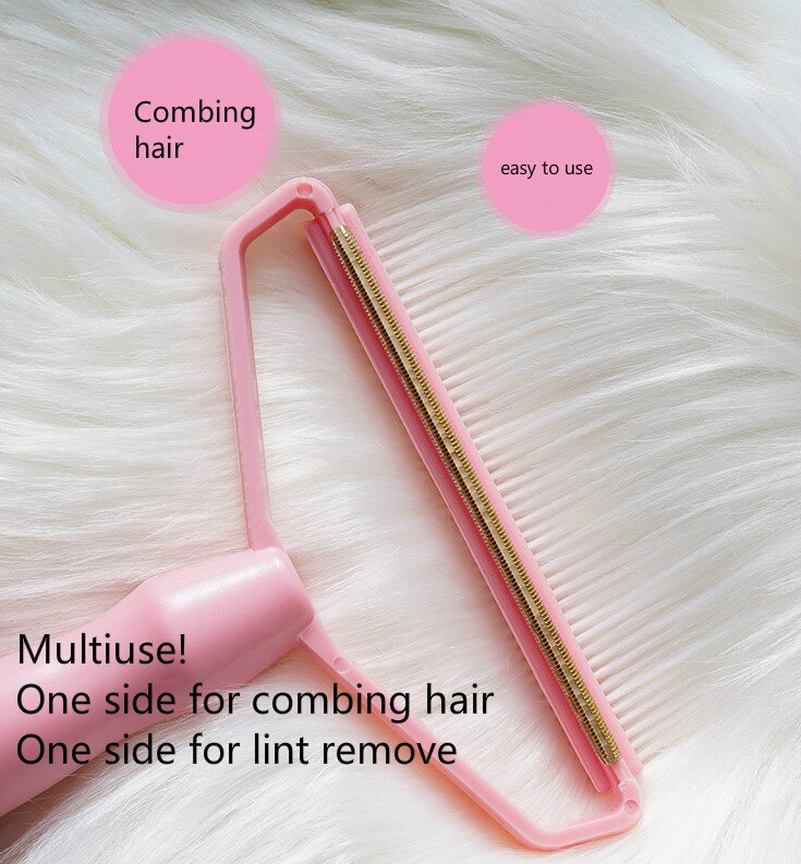Practical Portable Lint Remover Clothes Fuzz Fabric Shaver Brush Tool Power-Free Fluff Removing Roller for Sweater Woven Coat