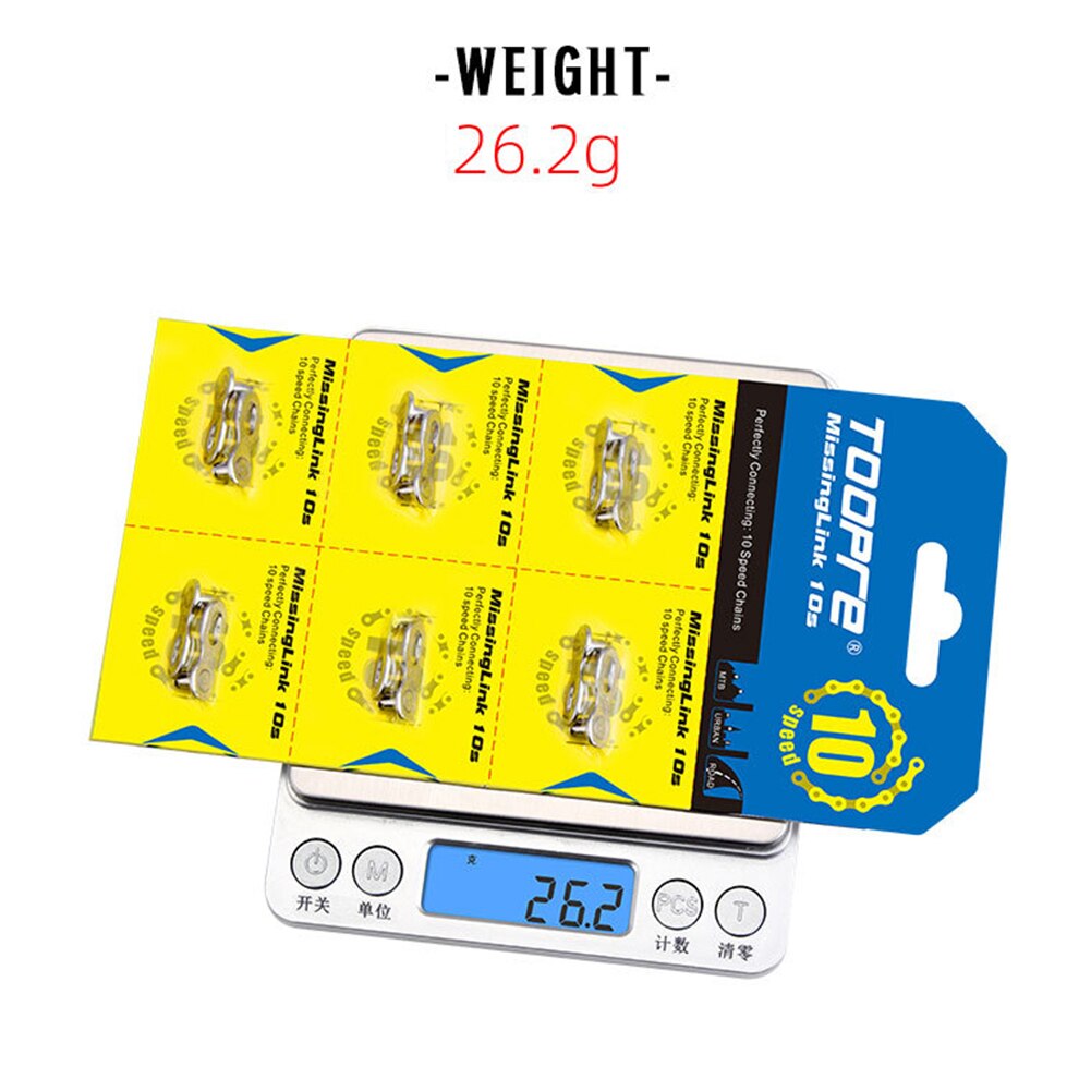 6 Pairs Bicycle Missing Link Chain Link Connector 6/7/8/9/10/11/12 Speed Bike Chain Link JointMagic Buckles Cycling Parts