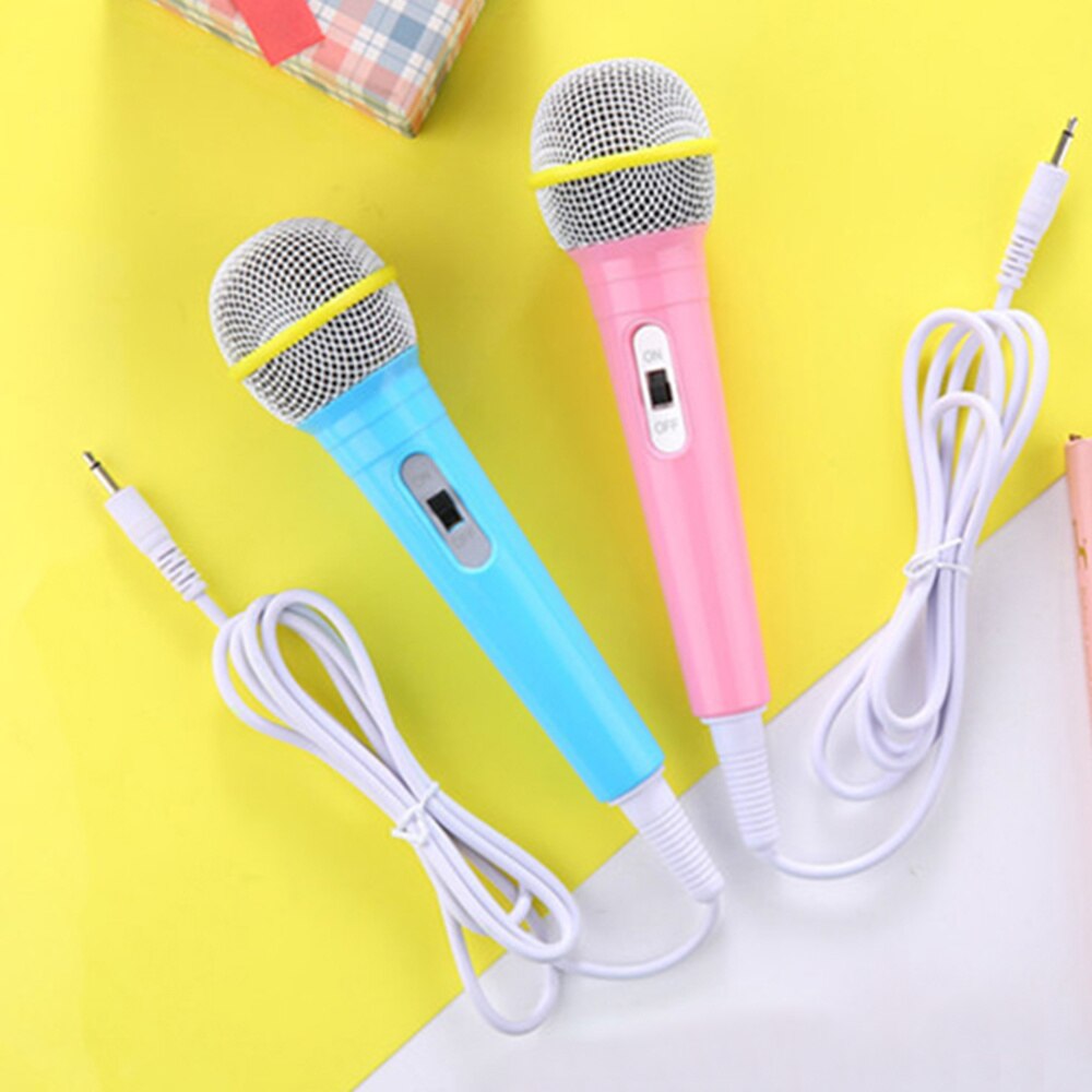 1pc Elettronico Strumento Musicale Educativo per Bambini Macchina Microfono Intelligente robot Microfono Strumenti impostato Giocattolo per I Bambini (B