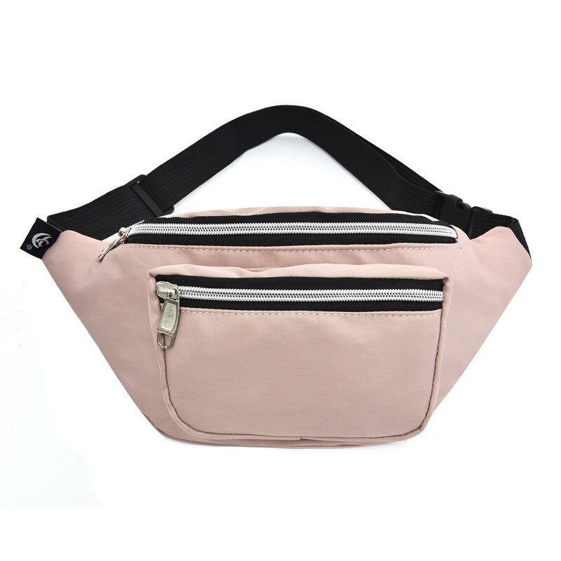 Fanny Pack for Women Waist Bag Women`s Belt Bag Men Hip Bum Pocket with Adjustable Belt for Travel, Party, Running: Pink