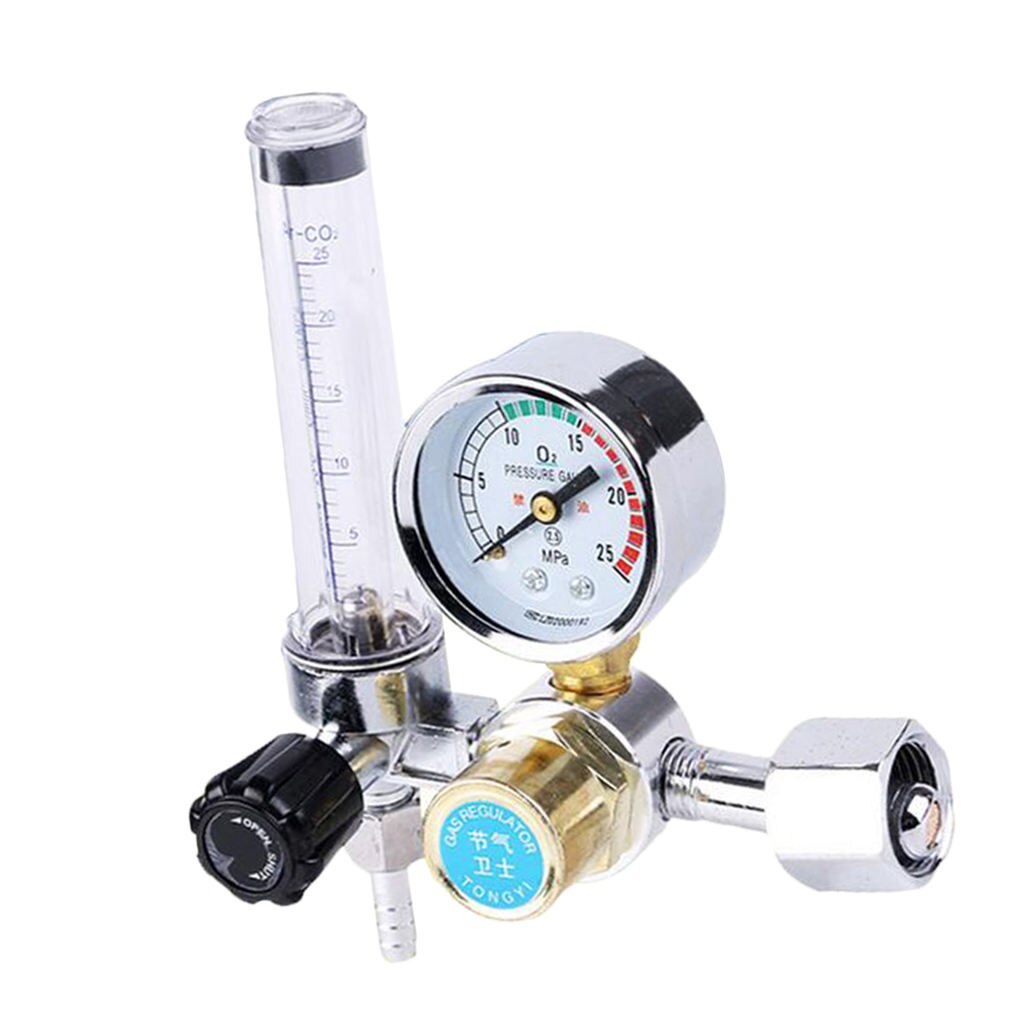 Gas Regulator Pressure Gauges Oxygen Argon CO2 Pressure Reducer Flowmeter