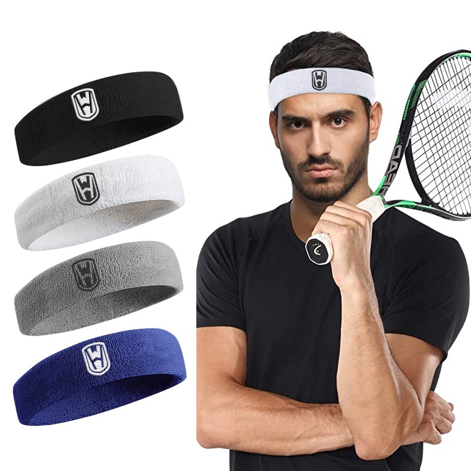 Wosweir Katoenen Atletische Hoofdband Elastische Zweetbanden Vrouwen Mannen Basketbal Sport Gym Fitness Zweetband Volleybal Tennis