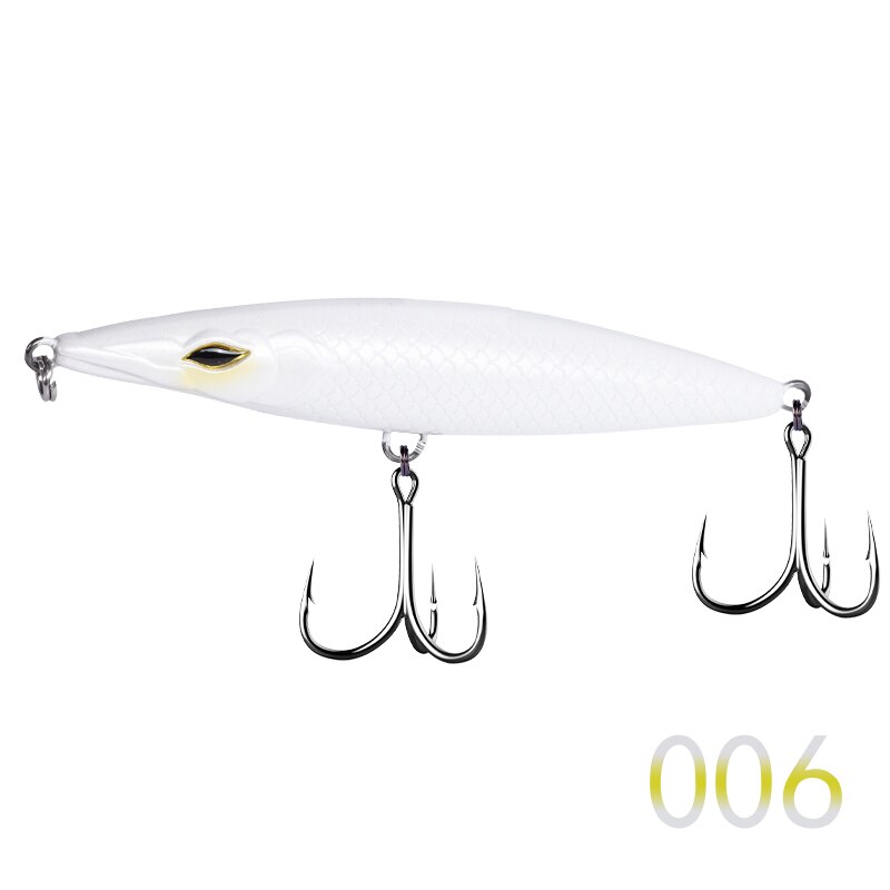 Leurre de pêche pour poissons de mer 90/110/130 mm,appâts flottants de type Wobbler, Topwater, 117, DT3002,: 006 / 90mm 12g