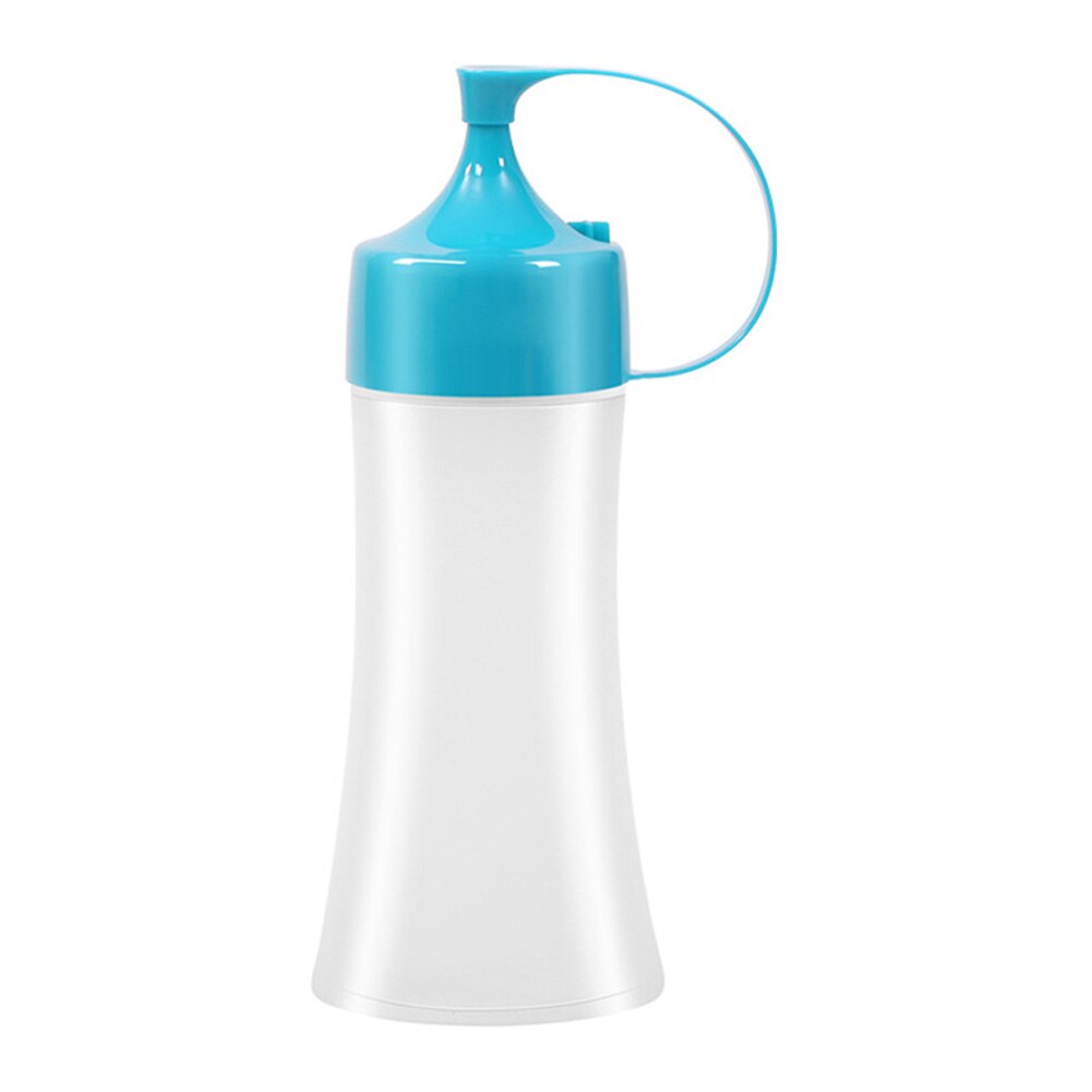 Botella de plástico para aderezos de ensaladas de alimentaria, botellas exprimidoras antifugas para aceite de salsas Bechamel _ WK