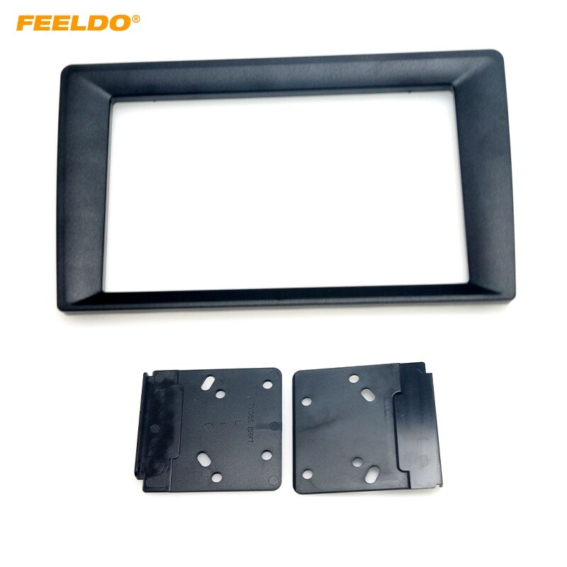FEELDO Car Stereo Big Screen Fascia Frame Adapter 9/10.1 Inch To 7 Inch For Audio 2Din Dash Fitting Panel Frame Kit