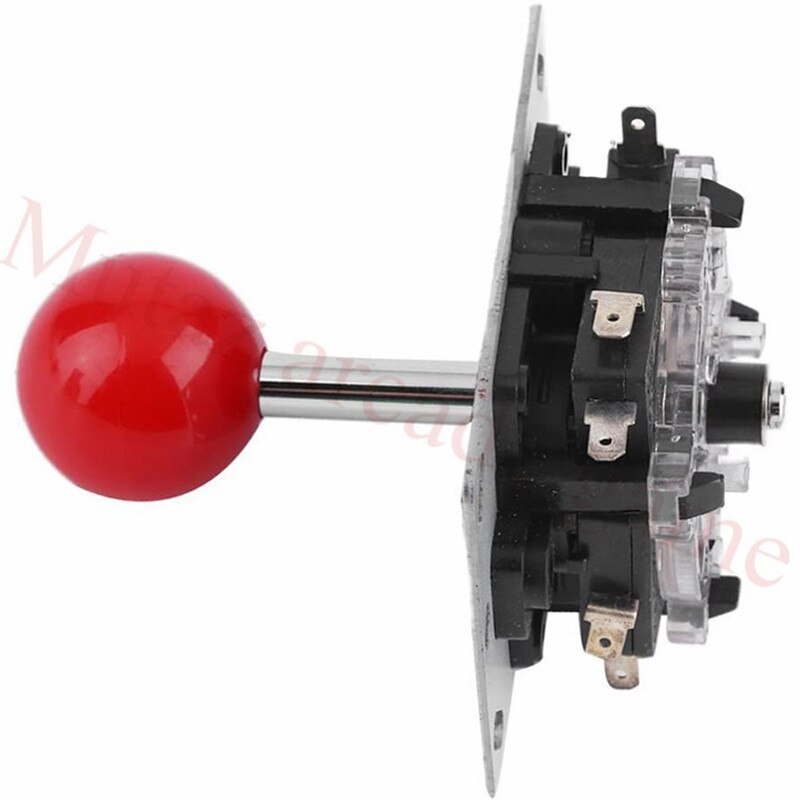 Arcade Machine Joystick 8 Manier Sanwa Joystick Met Microschakelaars Vechten Stok Onderdelen Voor Game Arcade 7 Kleuren Topball