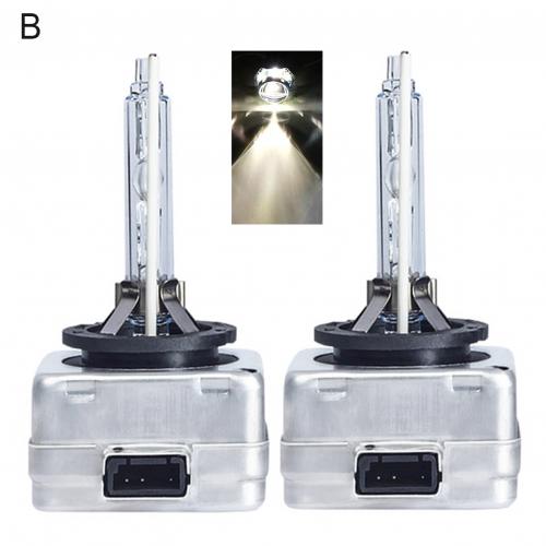 2Pcs xenon headlight bulb 12V DC 35W-HID 3800LM Special Car D3S Xenon Lamp Aviation Aluminum Light: B