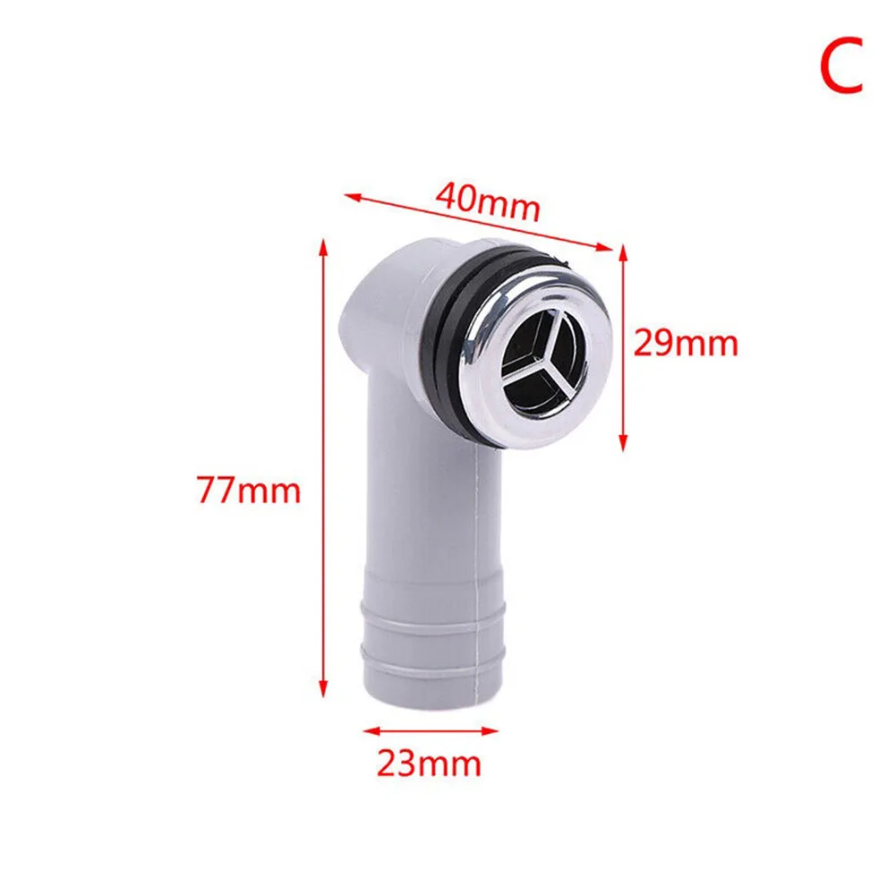 Overflow Head Overflow Hole Basin Overflow Hole Drainage Water Hose Joint Round Square Kitchen Accessories: Red