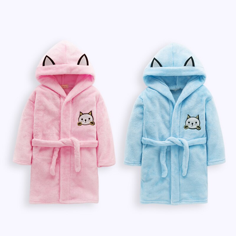 Winter Product Kinderen Badjas Nachtjapon Jongens En Meisjes Nachtjapon Homewear Herfst En Winter Mooie Baby