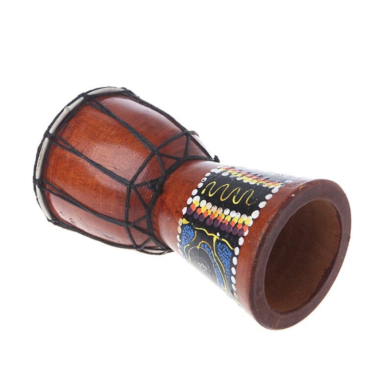 4 inch African Djembe Drum Bongo Wood Good Sound Musical Instrument