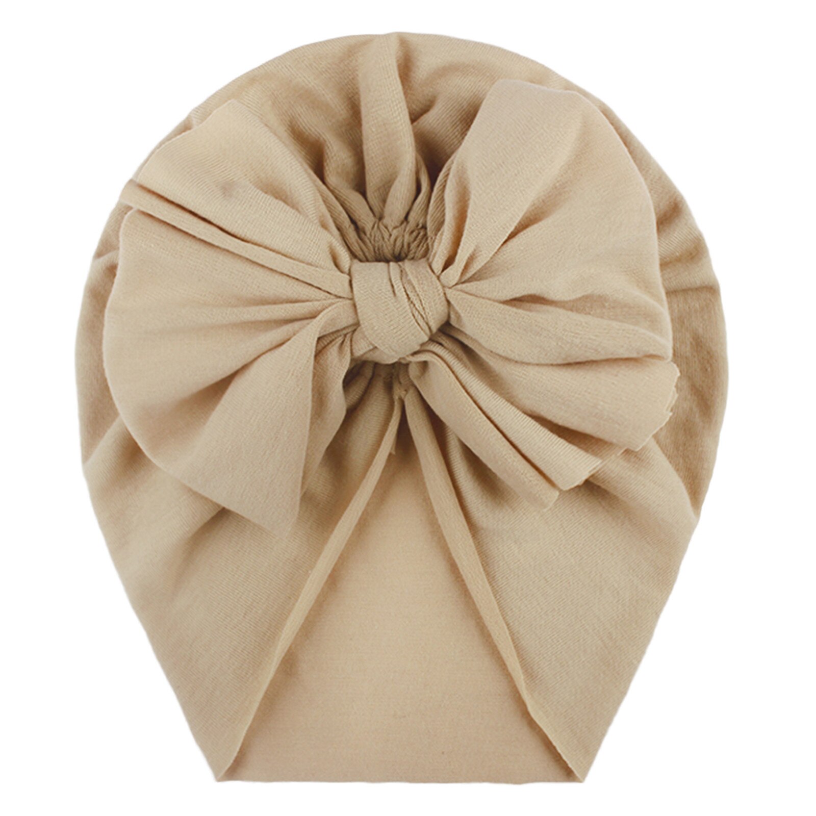 Baby Stuff Accessories Baby Girl Hat With Bow Knot Infant Beanie Solid Big Bowknot Cap For Girls Kid Hats 1PC Warm Cap 0210: K