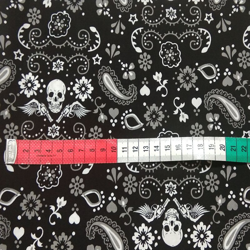 Pretty Vivid Duck Animal Printed Cotton Fabric 50x105cm Animal Fabric Patchwork Cloth Dress Party Home Decoration