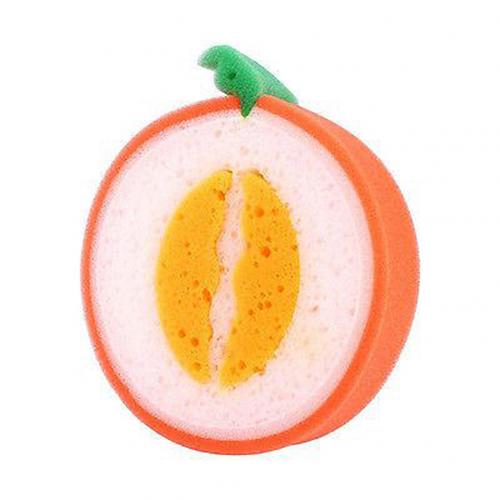 Fruit Shape Strong Water Absorbent Sponge Cleaning Pan Dish Cloth Washing Towel: White