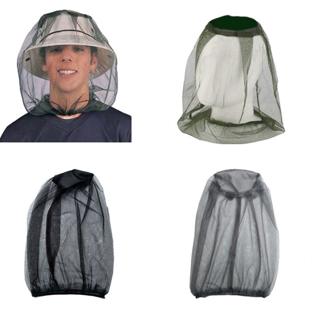 Outdoor Fishing Cap Midge Mosquito Insect Hat Fishing Hat Bug Mesh Head Net Face Protector Travel Camping Cap Hats H5