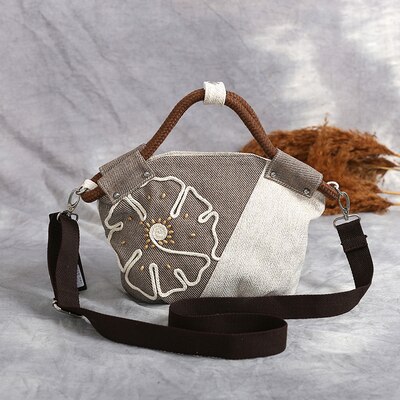 Mode Nationale String Applicaties Vrouwen Winkelen Handtassen! Lady Multi-Gebruik Hasp Schouder & Crossbody Tassen Alle-Wedstrijd Canvas Tassen
