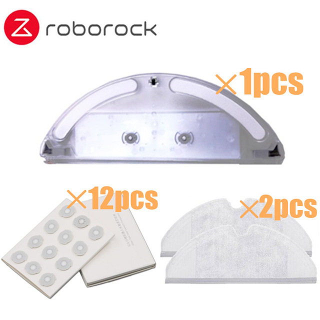 Vandtank til xiaomi roborock robot  s50 s51 s52 s55 t60 t61 støvsuger dele moppe klud vandtank hepa filter tilbehør: Xmmj -11