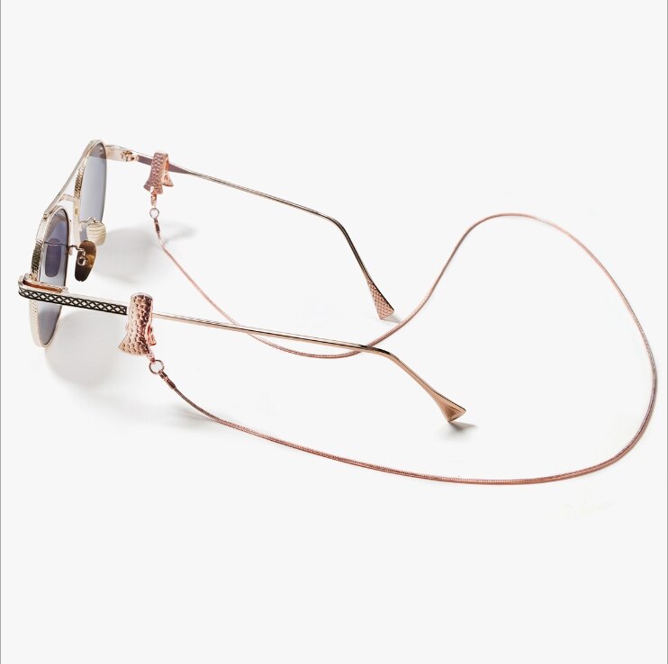 Alligator Clip Snake Chain Cords Reading Glasses Chain Women Sunglasses Accessories Ethnic style Lanyard Hold Straps