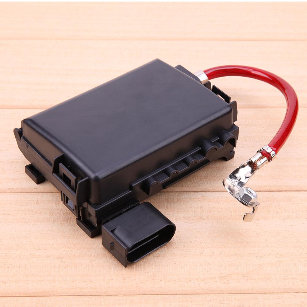 Car Fuse Box Battery Terminal Accessory for Volkswagen Bora Golf Mk4 98-05 Car Auto Accessory Battery Fuse Box