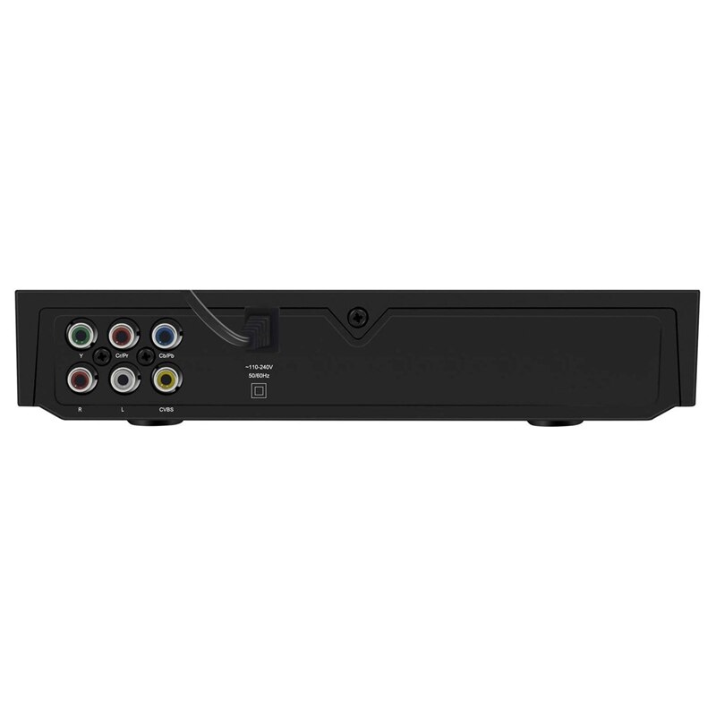 Bærbar dvd-afspiller til tv hjemmestøtte usb-port kompakt multi-region dvd / svcd / cd-afspiller med fjernbetjening