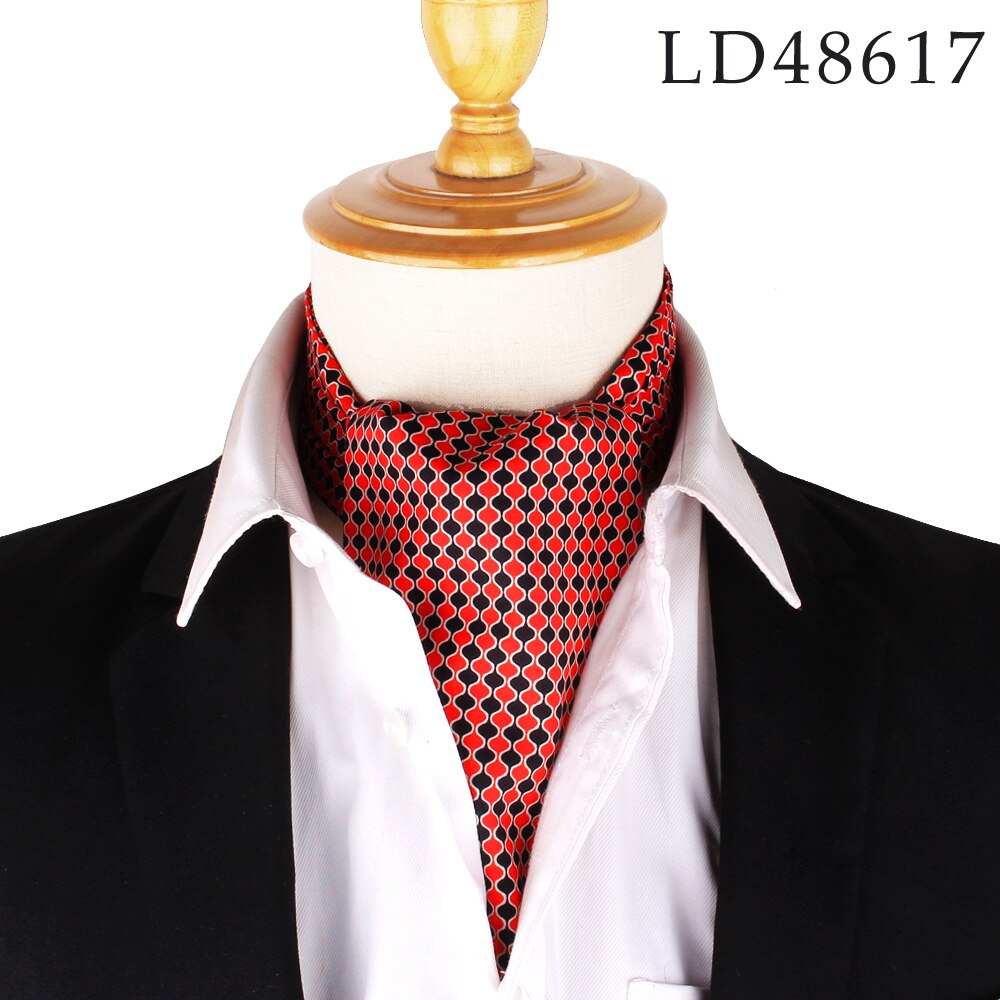 Neue Flora Männer Cashew Krawatte Hochzeit Formale Krawatte Ascot Scrunch Selbst Britischen Gentleman Polyester Weiche Krawatte Luxus Drucken Schal: LD48617