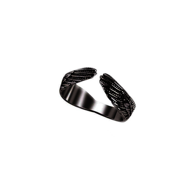 retro Pfau Frosch Ring Männer Frauen Legierung Ringe Ebene FlüGel Hüfte hüpfen Felsen Schmuck Resizable: Wassermelone-verrotten