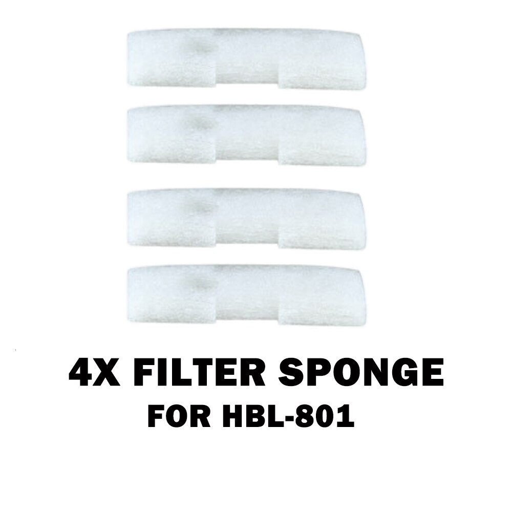 Sunsun oryginalna część gąbka filtracyjna zestaw wymień na powiesić na wodospad Fitler HBL-801 HBL-802 HBL-803 akwarium filtr gąbkowy: For HBL-801