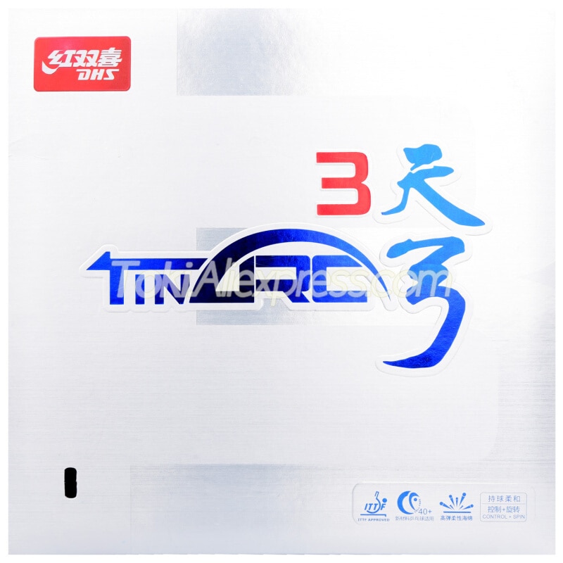 Dhs tinarc 3/TINARC-3/ta3/tin arc 3 tênis de mesa borracha original dhs ping pong esponja