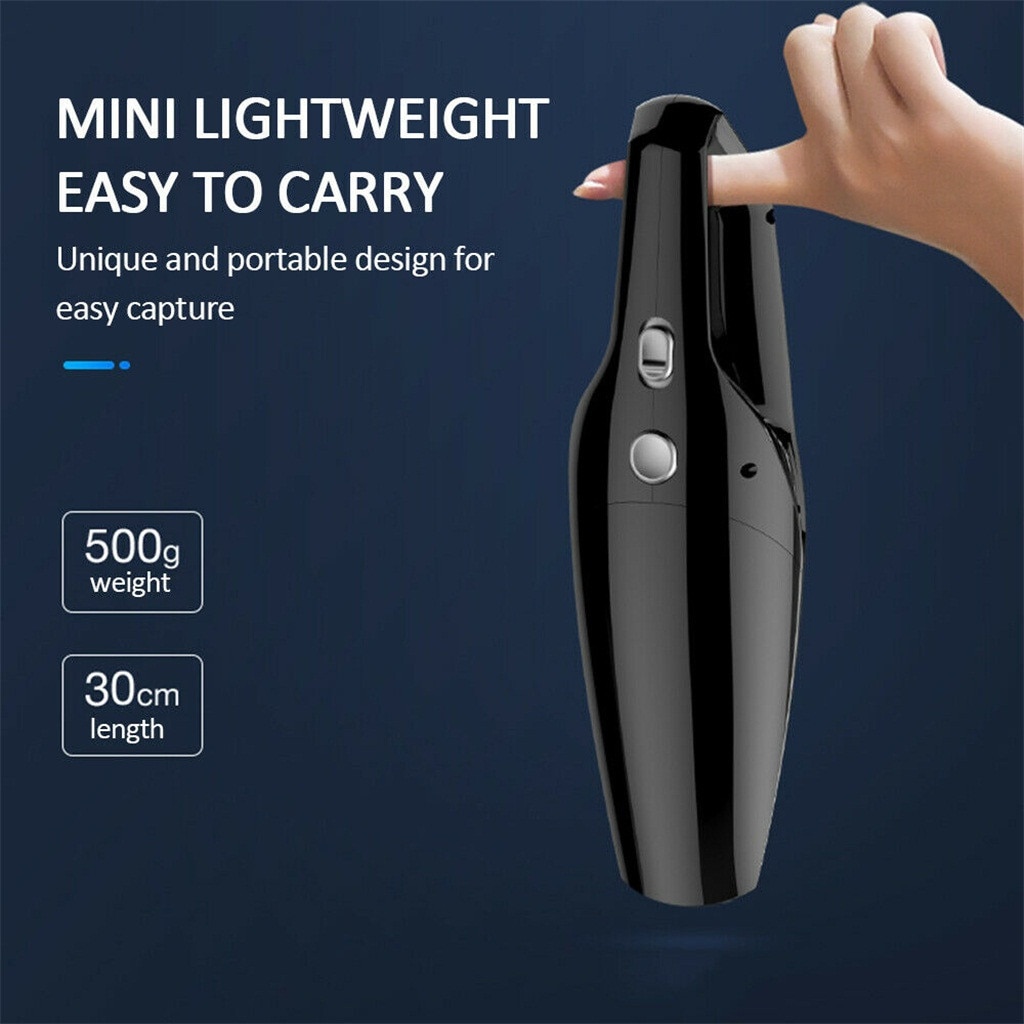 Handheld Vacuum Cordless or Wired Powerful Cyclone Suction Portable Rechargeable Vacuum Cleaner easy using Quick Charge Wet Dry