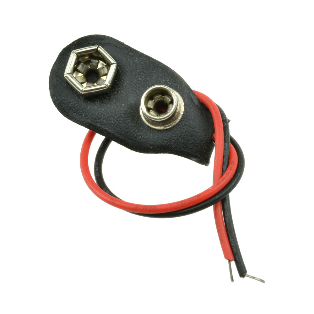 1/5/9/10 Uds. Clips de batería de 9V 10cm negro rojo 2 cables conector de conexión de Cable hebilla conector de Clip de batería de 9 voltios soporte de batería
