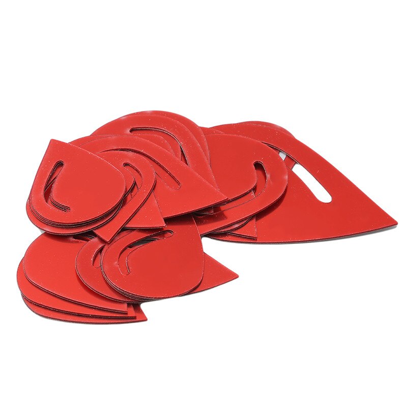 Acrylic Mirror Sticker Self Adhesive Wall Sticker Personality Raindrop Wall Sticker For Bathroom Glass Home Decor: red