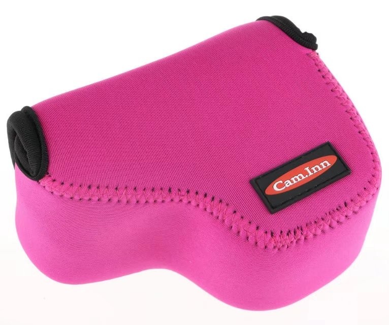 Neopreen Waterdichte Camera Tas Voor SONY A5000 A5100 Nex5T Nex5R Nex5N CameraProtector Cover: Rose