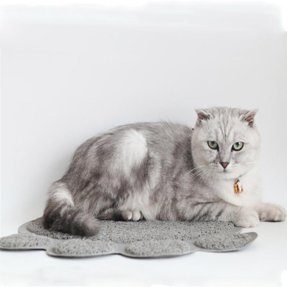 Pet Cat Toilet Mat Cat Litter Trapping Pads Cats Claw Clean Mats Cat Litter Boxes Cleaning Sleeping Pad Puppy Dish Bowl Placemat