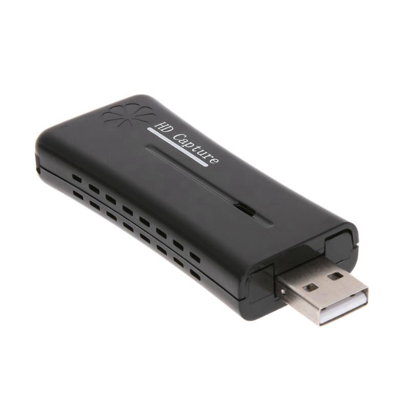 Mini Portable USB 2.0 o Video Capture Card HDMI 1080P Monitor Adapter for Computer: Default Title