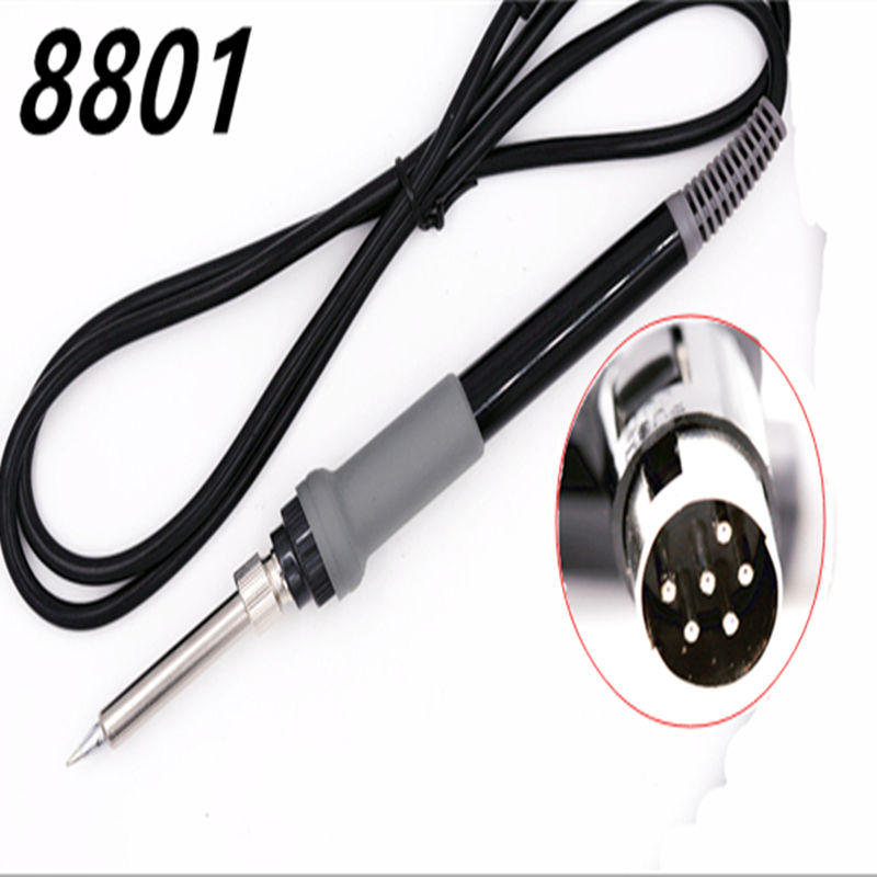 SZBFT-mango de repuesto de soldador de 8 pines, buena , 8801 con 936 puntas de soldadura para Estación de soldadura HAKKO, FX-888