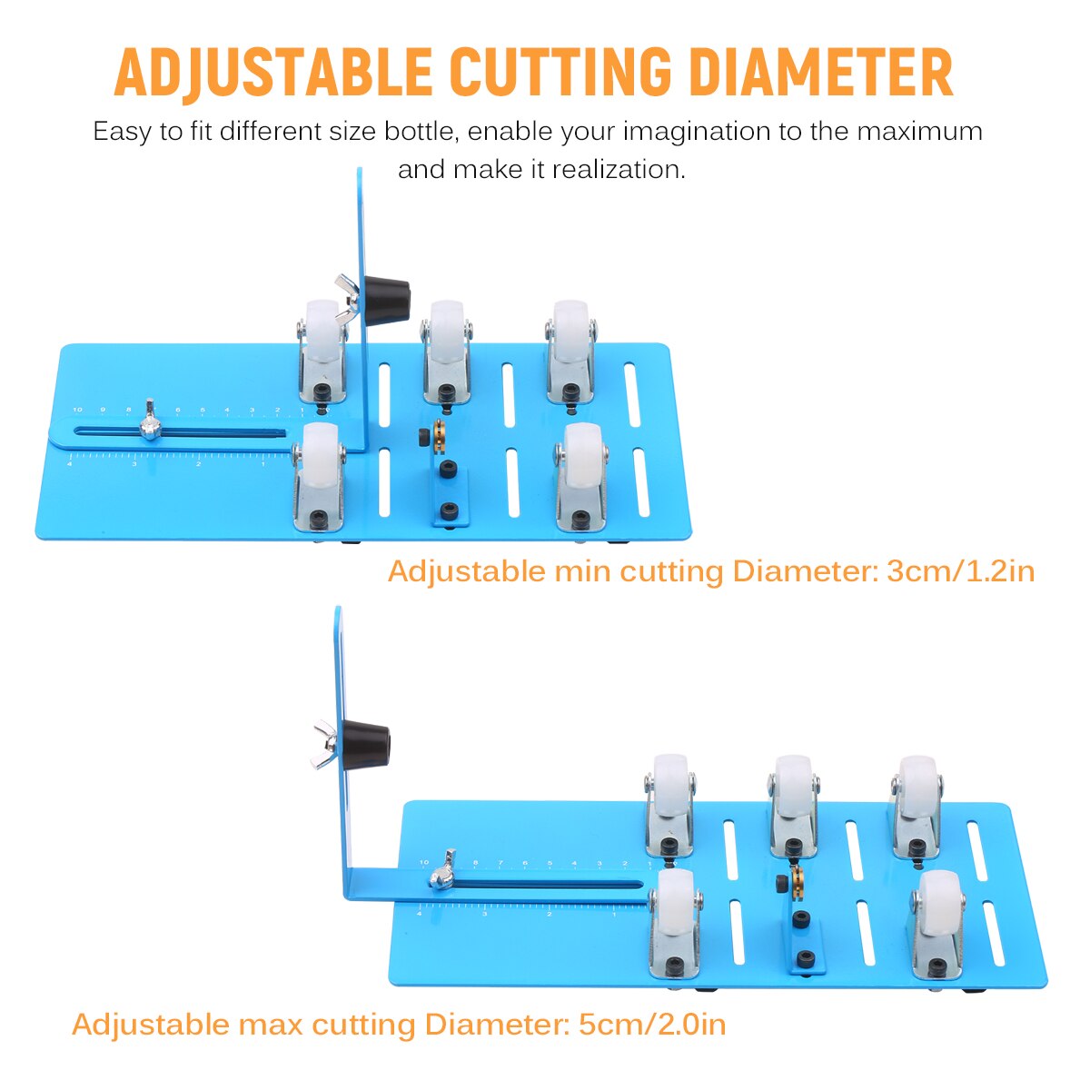 Glass Bottle Cutter DIY Machine For Cutting Wine Beer Whiskey Alcohol Champagne Craft Gloves Glasses Accessories Tool Kit