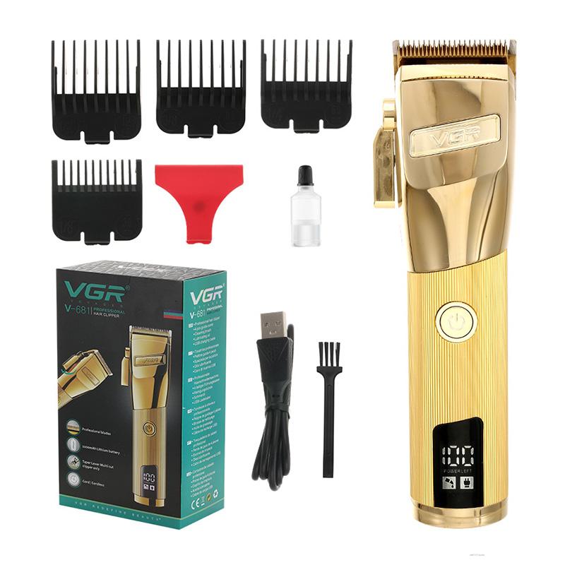 Vgr Professionele Taper Hendel Multi-Cut Tondeuse Led Kapper Salon Haar Snijmachine Tondeuse Voor Mannen Elektrische kapsel