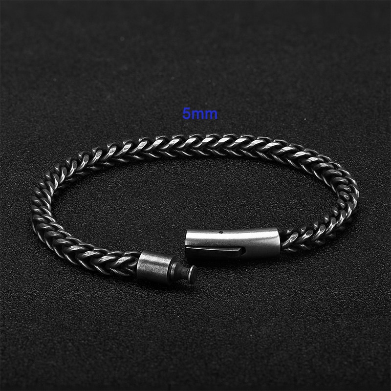 Jahrgang Kette Verknüpfung Männer Armbinde Handgemachten Punk Felsen Edelstahl Motorrad Armbänder Männliche Hand Schmuck Zubehör Freund