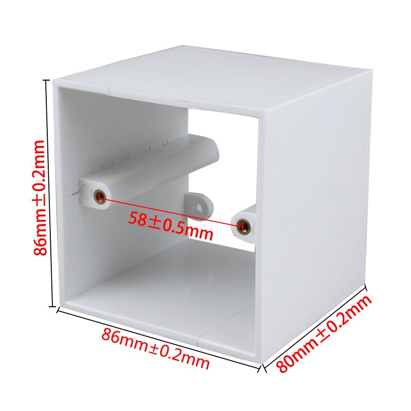 Prise murale multimédia, panneau en aluminium, compatible HDMI, VGA, RJ45, Jack 3.5MM, FL + FR, Interface de Signal: Bottom box