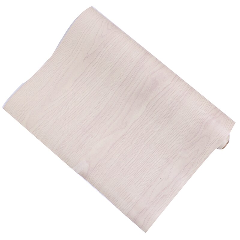 White Peel and Stick Wood Paper Self Adhesive Contact Paper Decor Removable Wood Grain Wallpaper Paper Back Vinyl Wallpapers