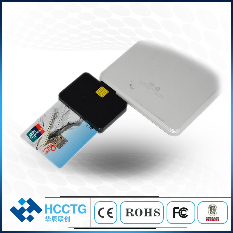 Paypal Mobile Micro Usb Portable Smart Card Reader DCR32