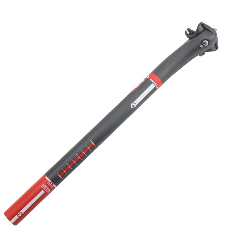 Ergosum  s720 fiets carbon zadelpen fiets carbon zadelpen buis zadelpen mtb 27.2/30.8/31.6mm*350/40mm fiets onderdelen