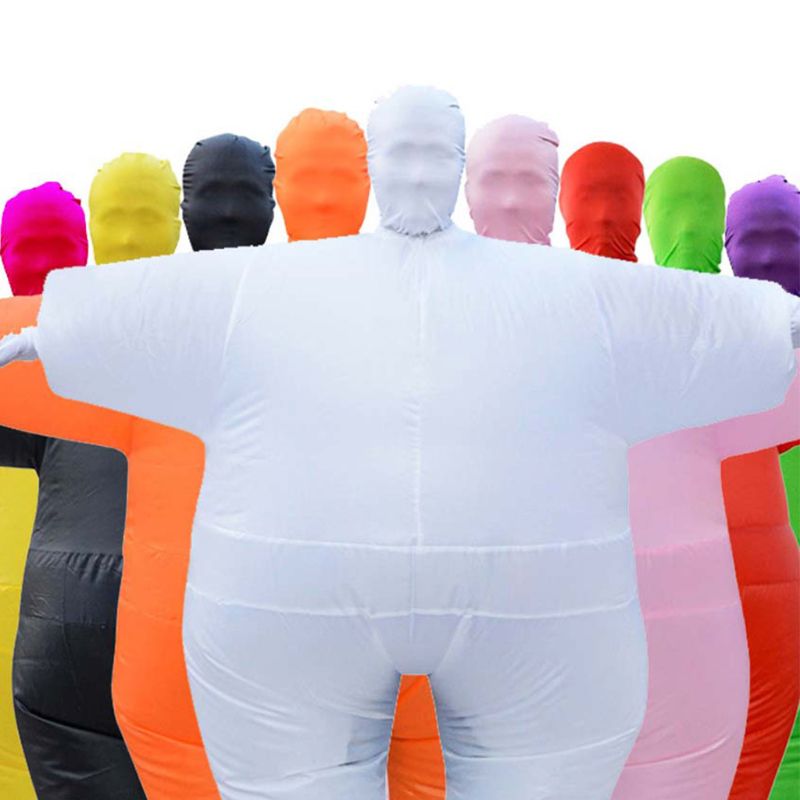 Inflatable Full Body Jumpsuit Cosplay Costume Adults Christmas Blowup Outfits