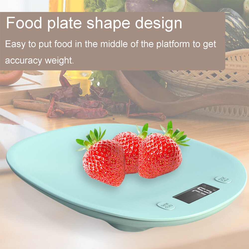 Smart Kitchen Scale10kg Bluetooth APP Electronic Weight Scales Food Balance Weighing Measuring Tool Nutrition Analysis