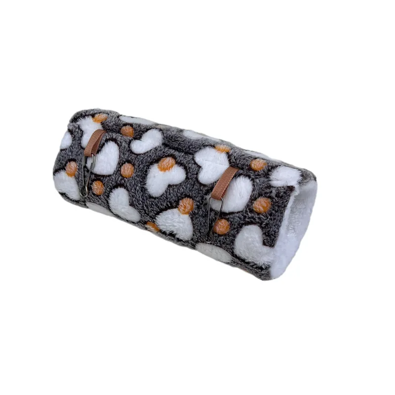 Cage à Hamster, Tunnel de furet, hamac pour Rat, Tube pour Hamster, jouet, Cage de lit suspendue pour Hamster, lapin, cochon d'inde, petits animaux: Brun foncé