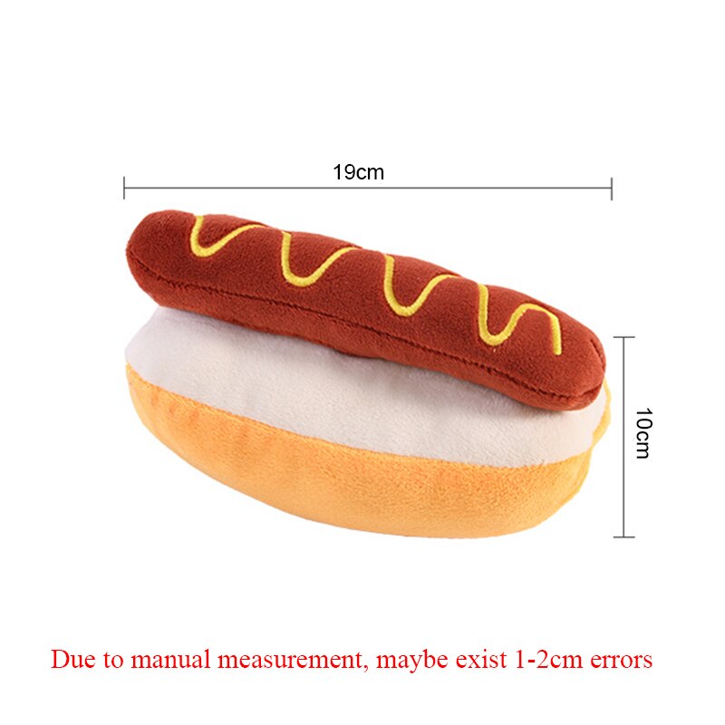 Dog Plush Stuffed Toys For Small Large Medium Dogs Puppy Soft Squeak Interactive Toy Teeth Cleaning Training Pet Accessories