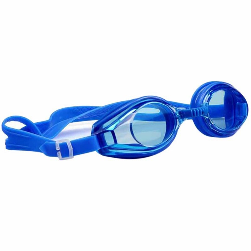Hd vandtæt anti-dug flere farver at vælge imellem flotte smagløse, giftfri, holdbare svømmebriller: Mørkeblå