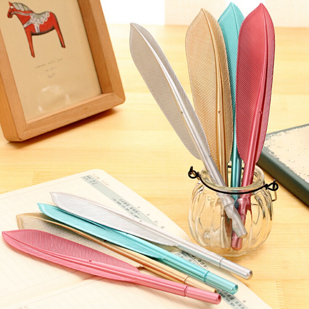Vintage Veer Vorm Dip Pen Vulpen Huwelijkscadeau Briefpapier Balpennen School Schrijven Levert Briefpapier