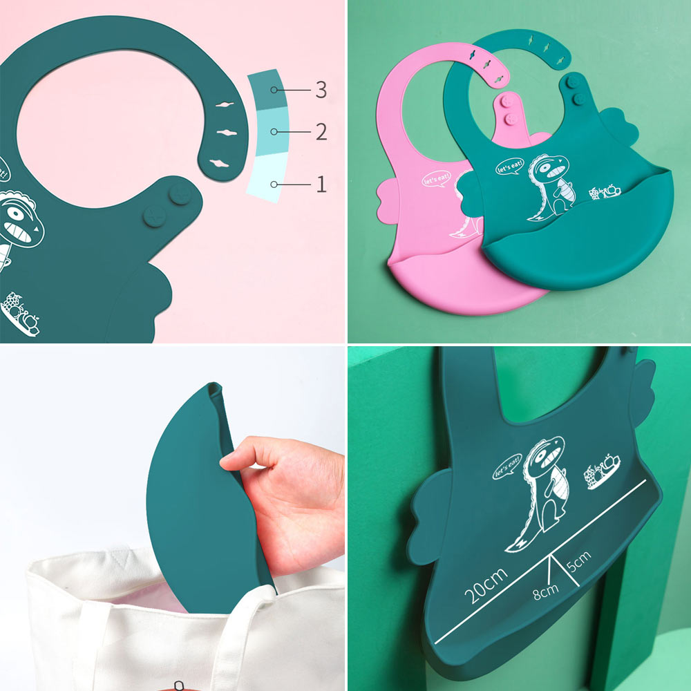 Silicone Baby Zuignap Plaat Slabbetjes Voeden Set Servies Bestek Kinderen Rvs Lepel En Vork Doseren Gerechten Din