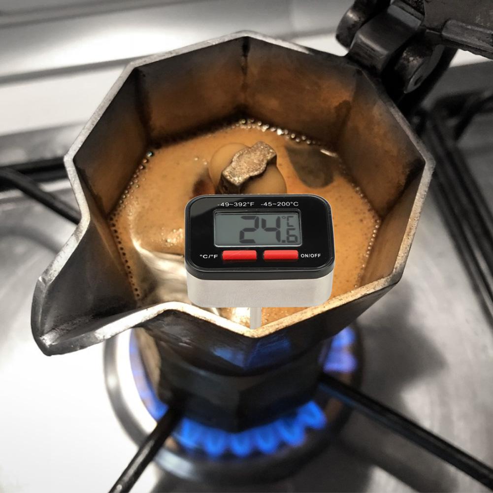 Espresso Cappuccino Coffee Digital Cooking Thermometer Instant Read Meat Thermometer