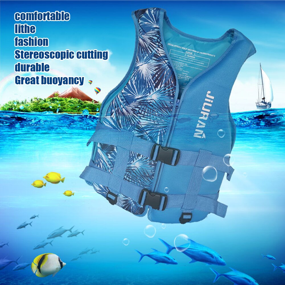 Outdoor rafting universal buoyancy vest diving swimming buoyancy life jackets fishing kayaking boating suit parent-child outfit